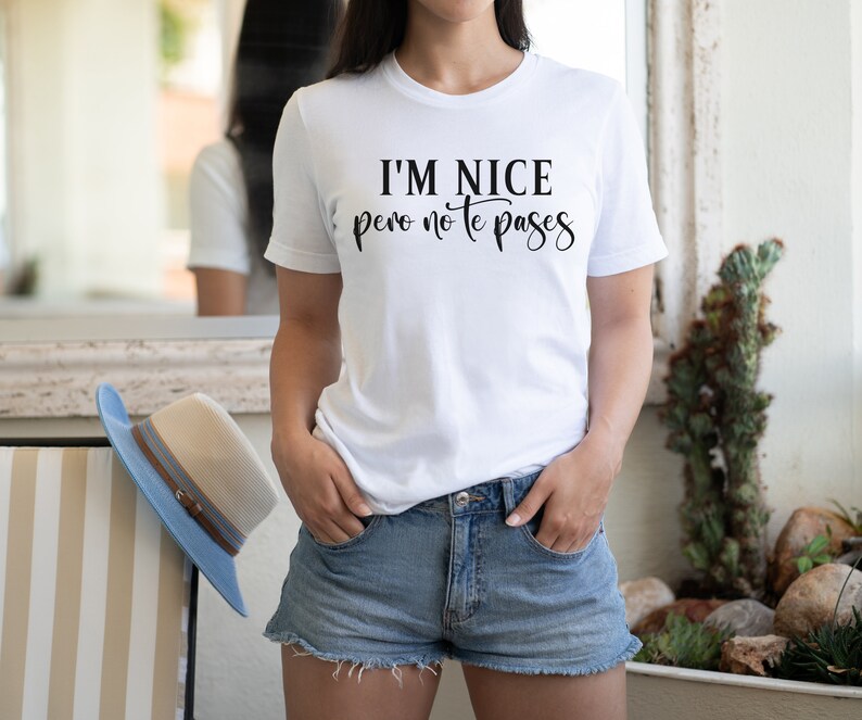 I'm nice pero no te pases SVG PNG Jpeg Etsy