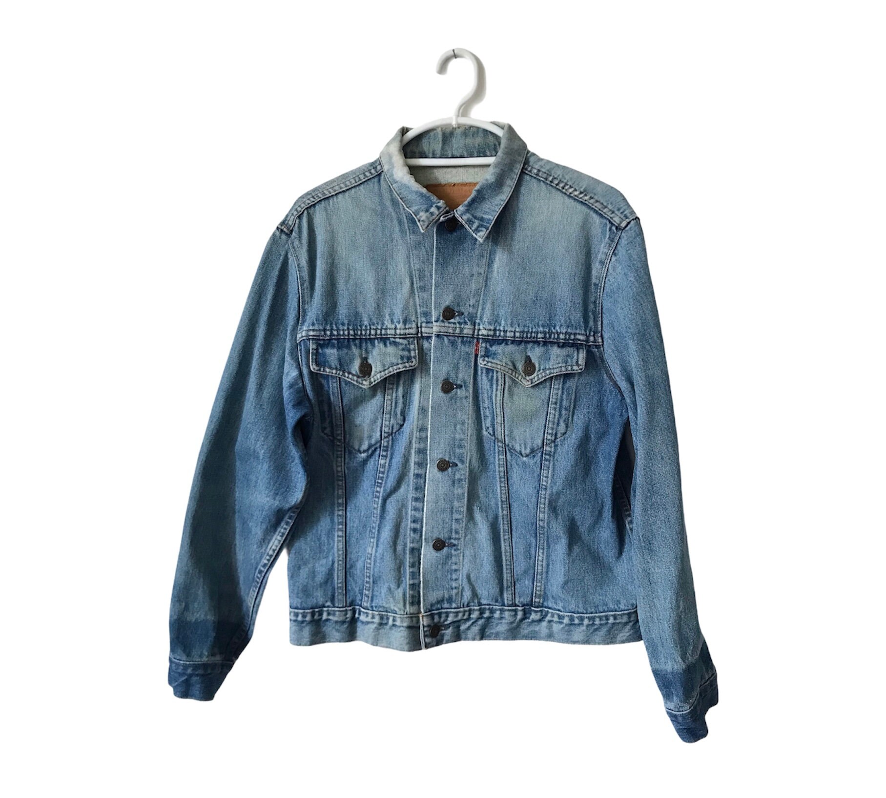 Vintage 80s Levis Faded Denim Jacket 