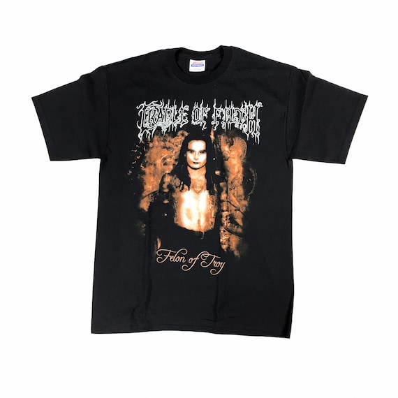 2005 Cradle of Filth Felony of Troy t shirt sz Med