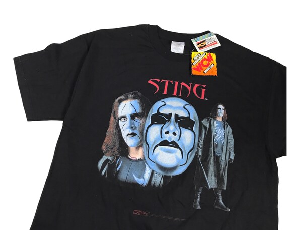 Deadstock! Vintage 1998 Sting WCW Wrestling t shir