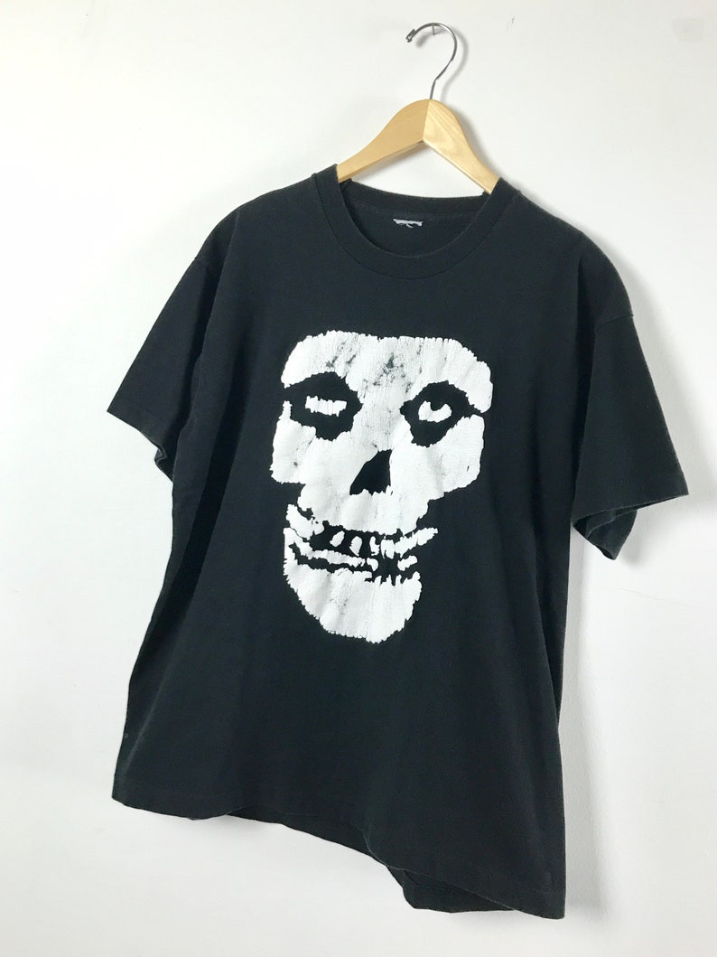 Vintage 90\u2019s Misfits Crimson Skull T shirt sz XL