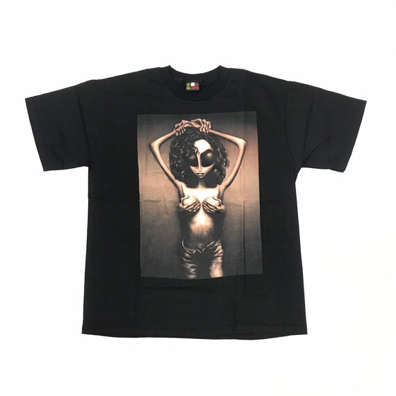 Vintage 90's Janet Jackson Alien T shirt sz Large