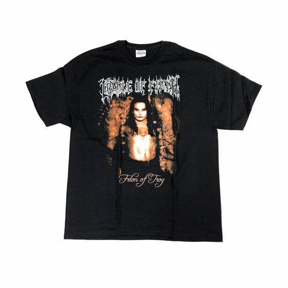 2005 Cradle of Filth Felony of Troy t shirt sz XL