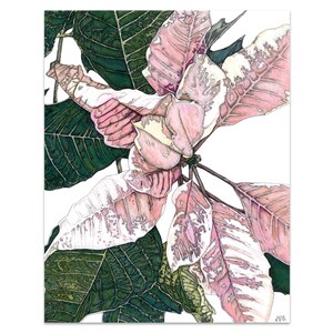 Leaves 1 – pen sketch, colourful drawing, decorative art