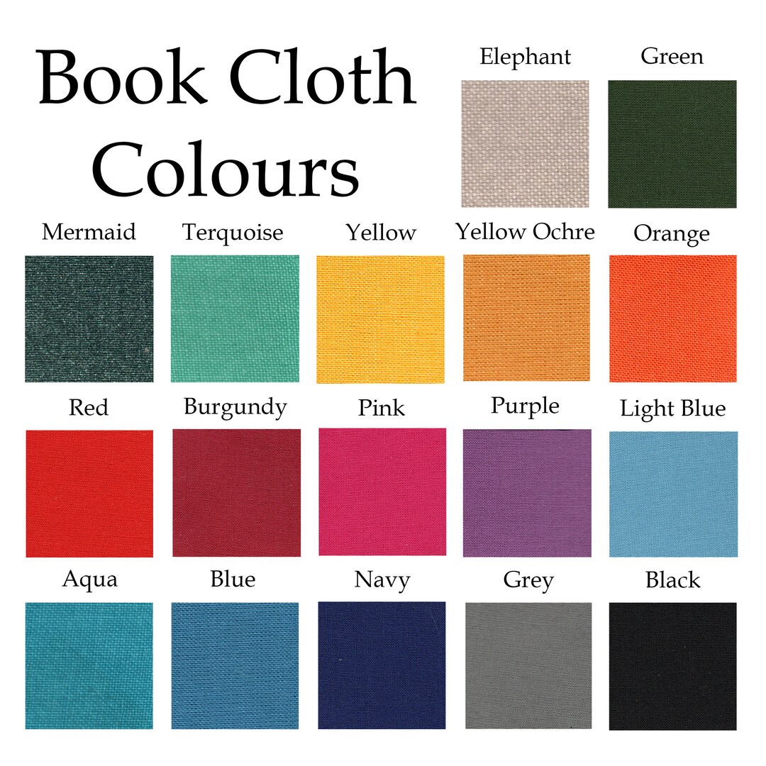 Bookbinding Book Cloth A4 Piece Etsy Australia