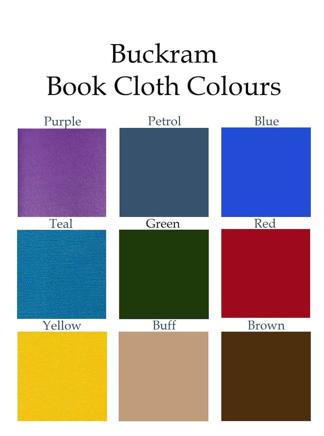 Book Cloth for Bookbinding Buckram A4 A3 Piece Etsy UK