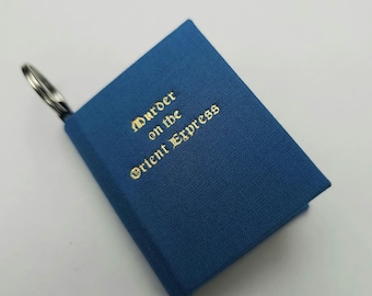 Murder on the Orient Express Mini Keyring Book