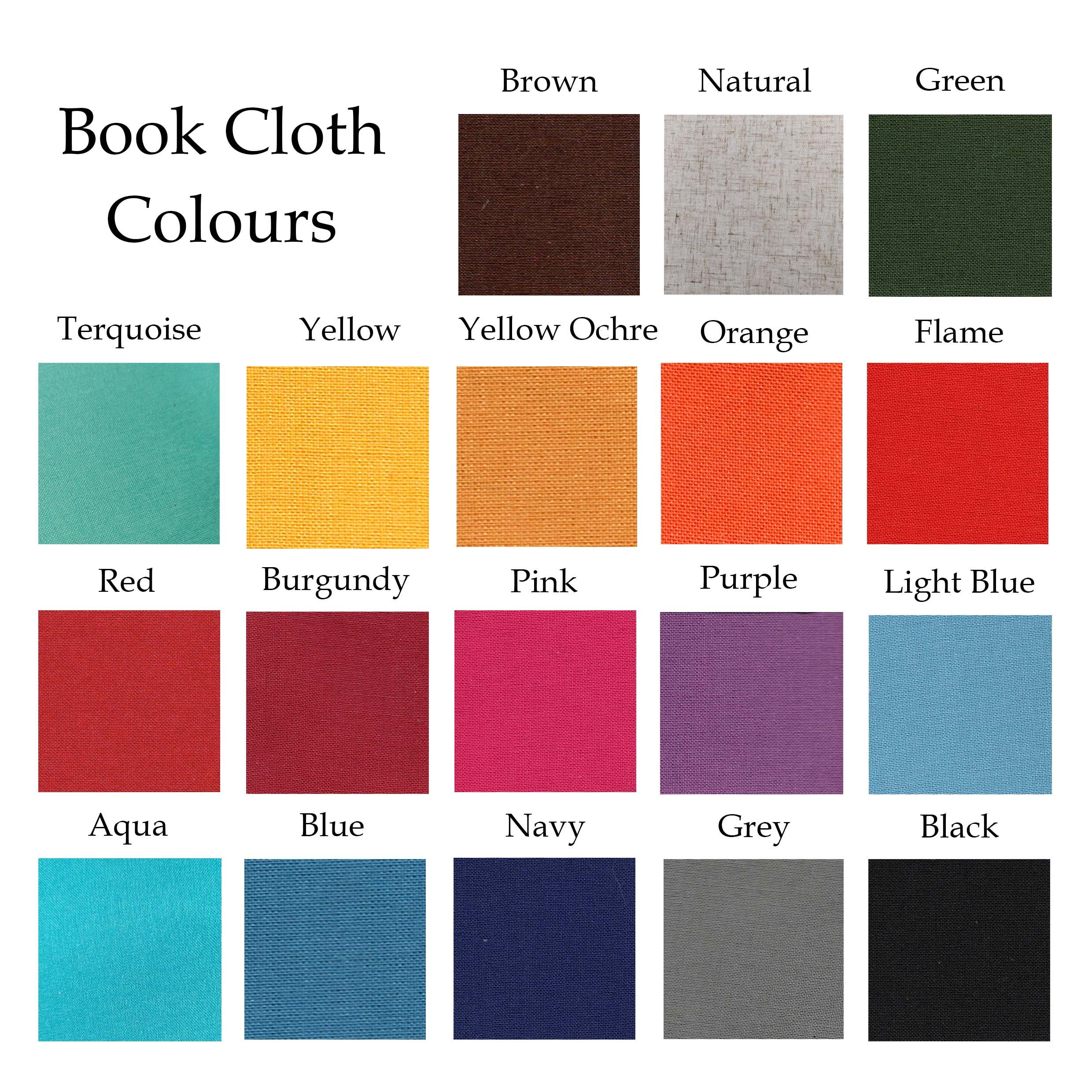 Classic Premium Fine Buckram Durable Bookbinding Cloth With Paper Backing  245x270mm 