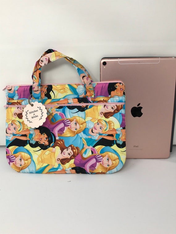 Hand Sewn Disney Princesses Ipad Case Gift For Her Disney Etsy