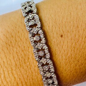 EFFY 14k White Gold 2.50ct Diamonds Tennis Bracelet. - Etsy