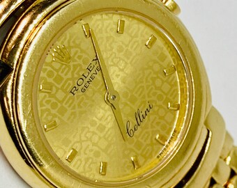 Rolex Cellini 18k 6621 Ladies Watch 