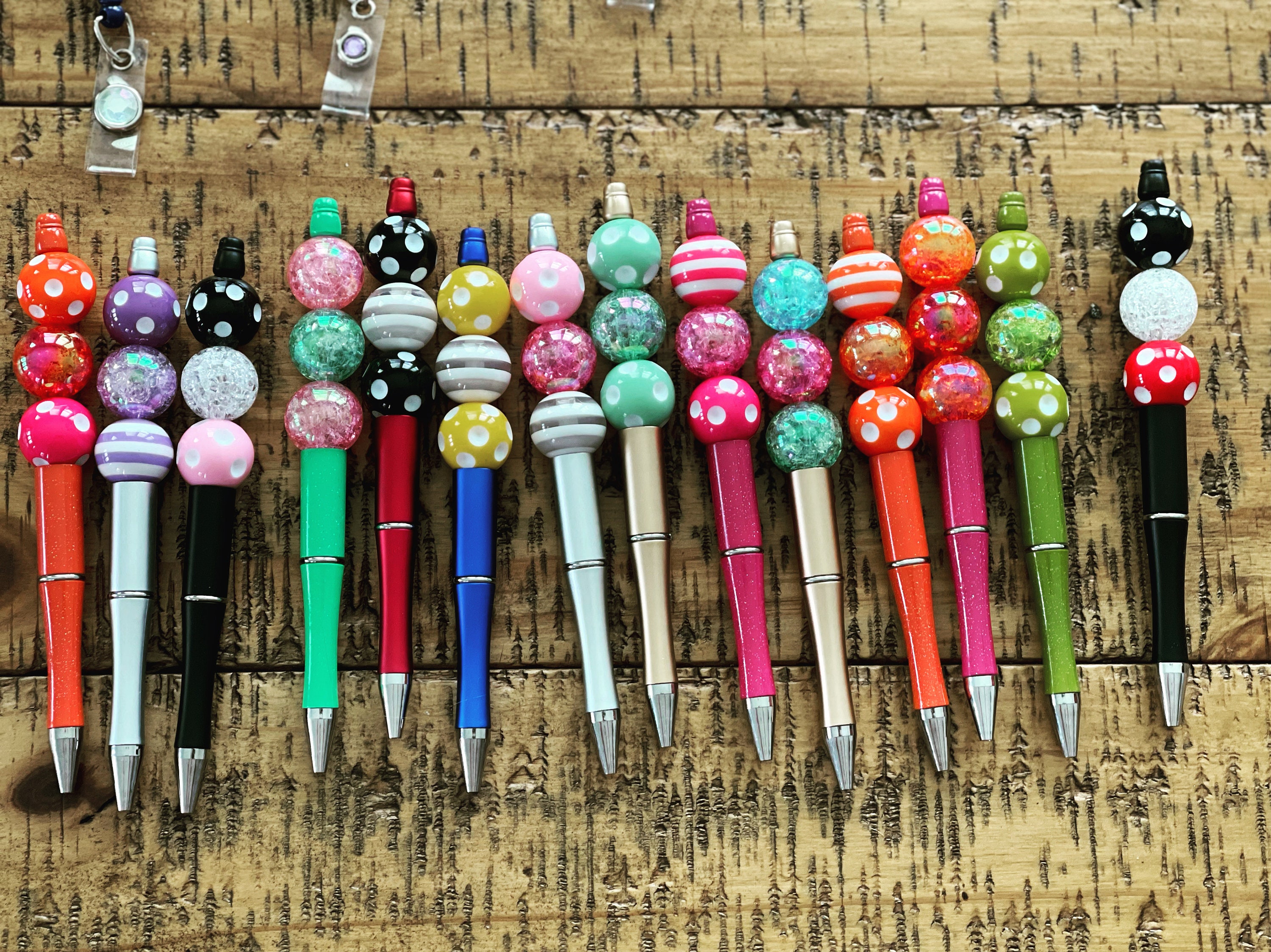 Bubblegum Bead Pens Beaded Pens 