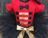 Inspired by The Greatest Showman Ring Master Borthday Tutu Set Newborn, 3-6 m, 6-12 m 12-24 m 2T,3T up to Size 8