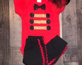 Boys set Inspired by The Greatest Showman Ring Master Boys Set Newborn, 3-6 m, 6-12 m 12-24 m 2T,3T up to Size 8