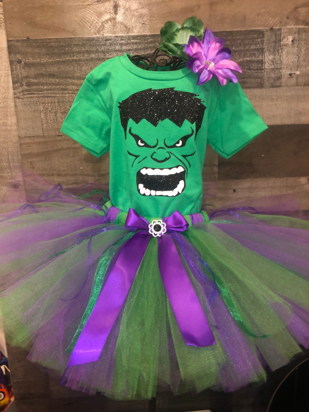Baby girl store hulk costume