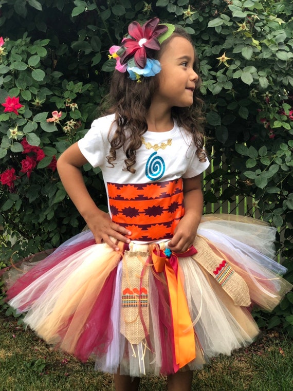 Moana Inspired Costume / Baby Moana/ Disney Moana Dress / 