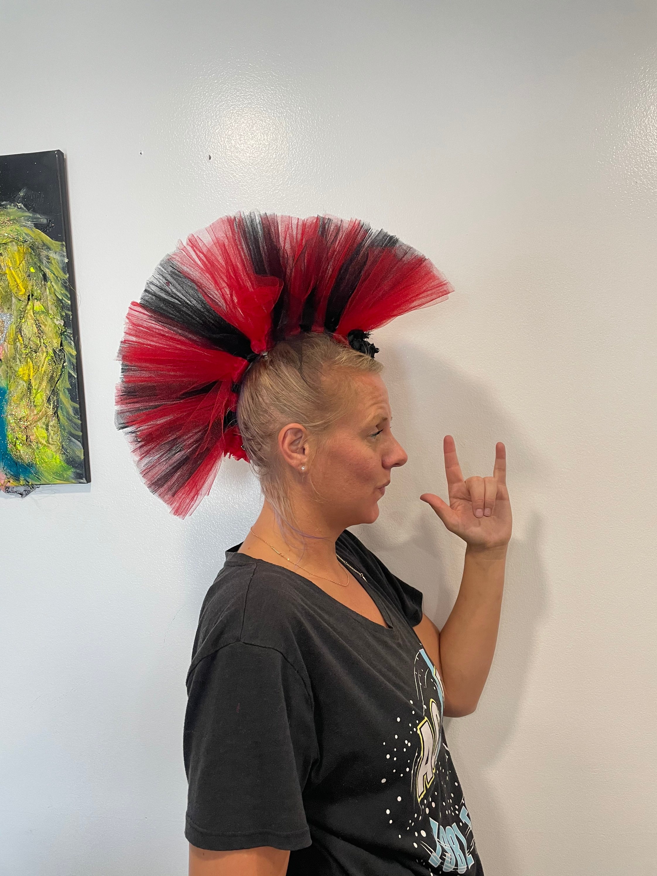 Ready to Ship Queen Barb Mohawk Princess Rock Troll Inspired Etsy