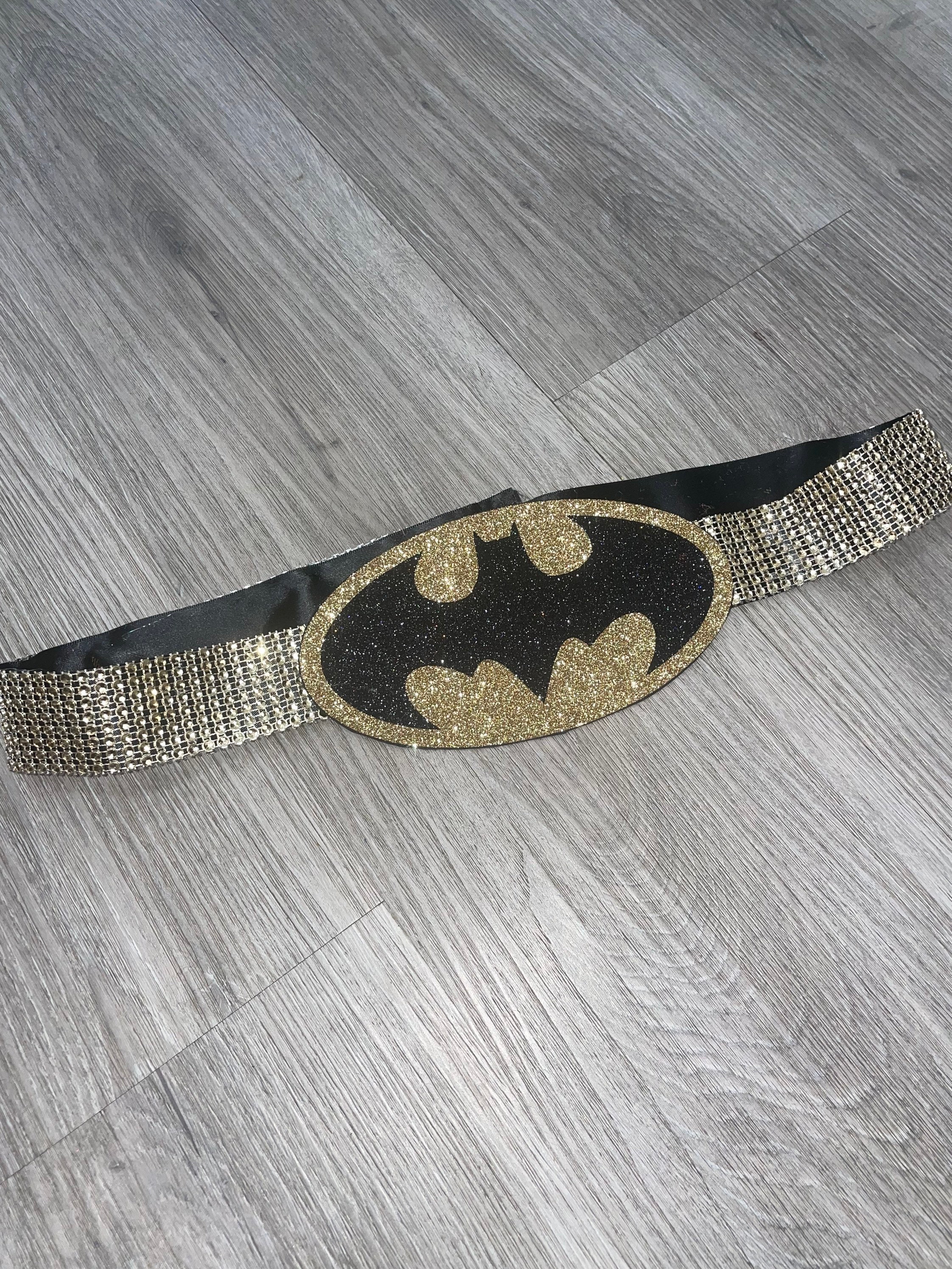Ready to Ship Inspired Super Hero Belt Batman or Batgirl Belt - Etsy  Australia