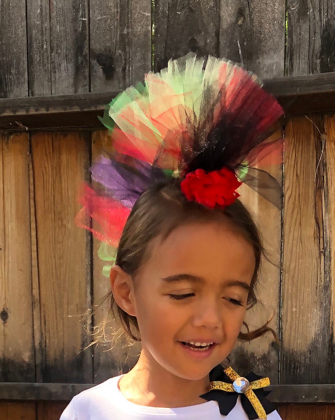 Ready to Ship Rainbow Queen Barb Mohawk Princess Rock Troll Etsy