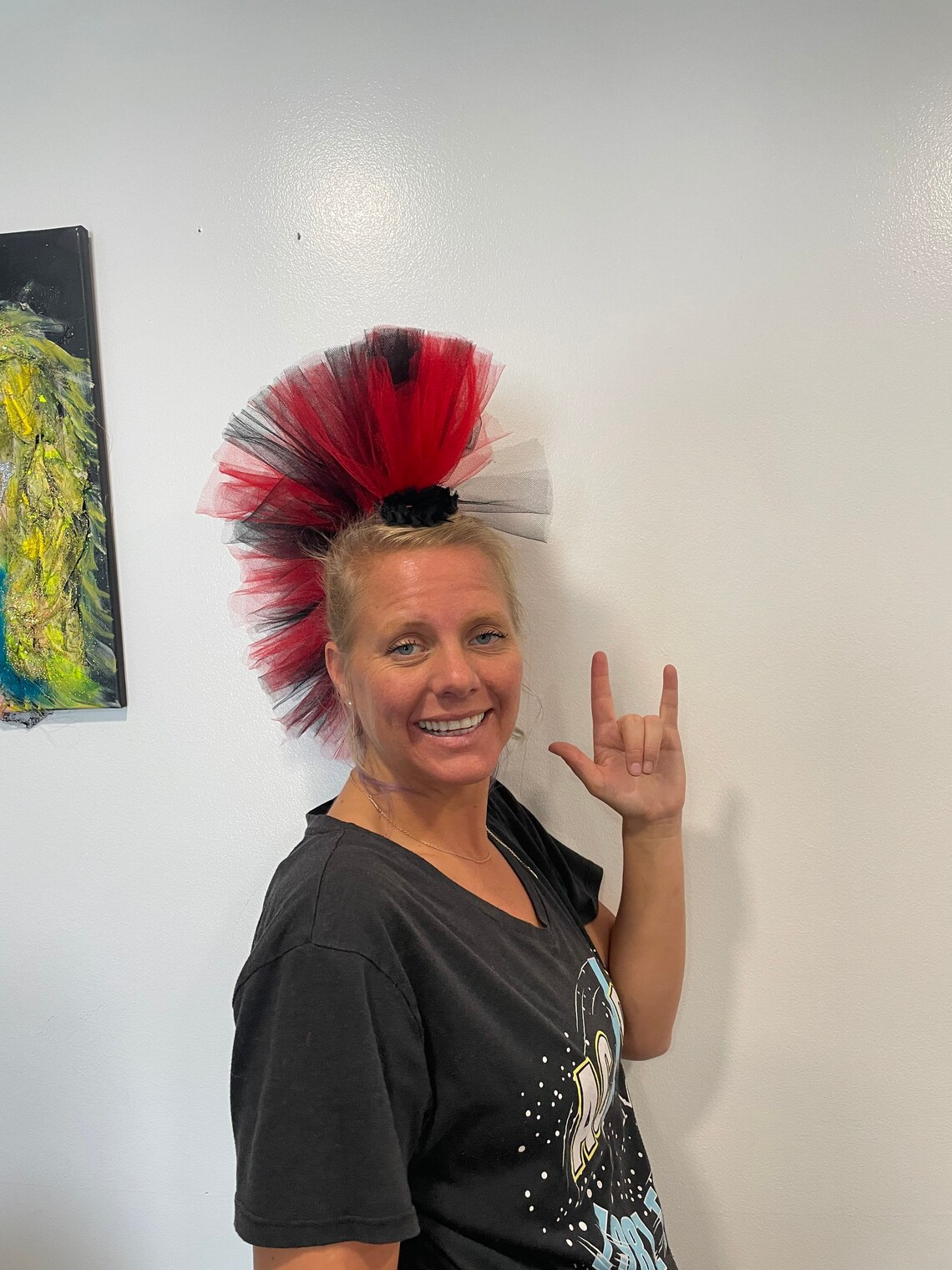 Ready to Ship Queen Barb Mohawk Princess Rock Troll Inspired Etsy