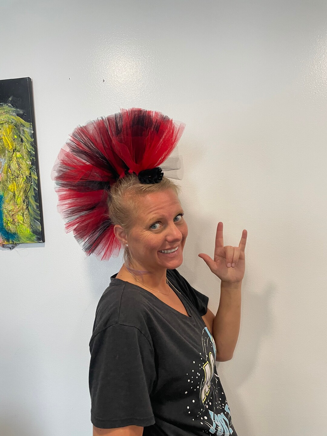 Ready to Ship Queen Barb Mohawk Princess Rock Troll Inspired Etsy