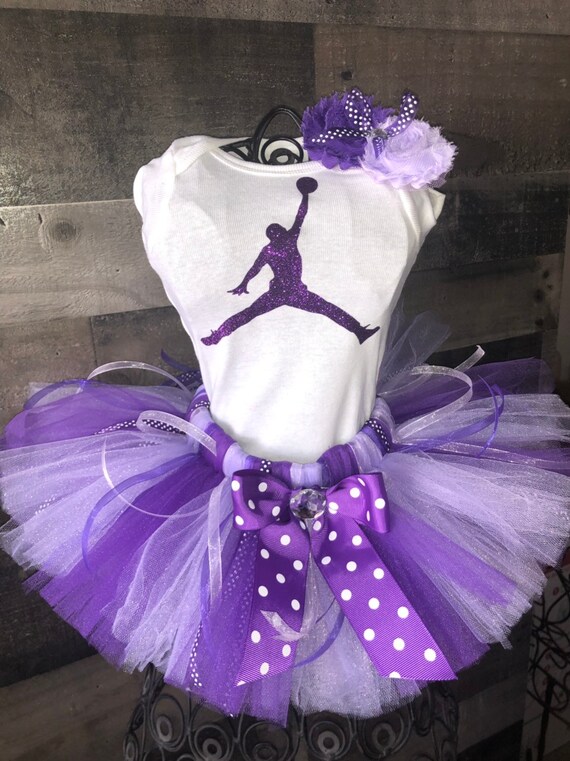 Purple baby sales jordan outfit
