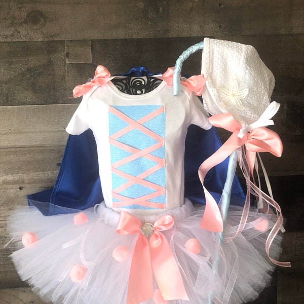 Adult Inspired Disney BO PEEP  Outfit Costume tutu Dress Set