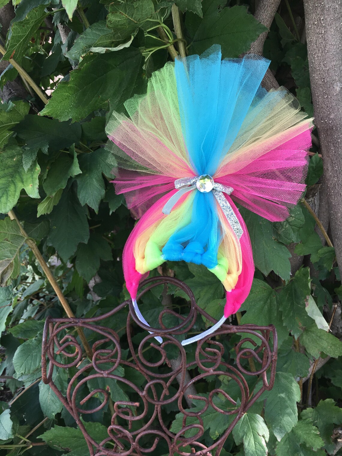 Lady Glitter Sparkles Troll Inspired Head Band Etsy