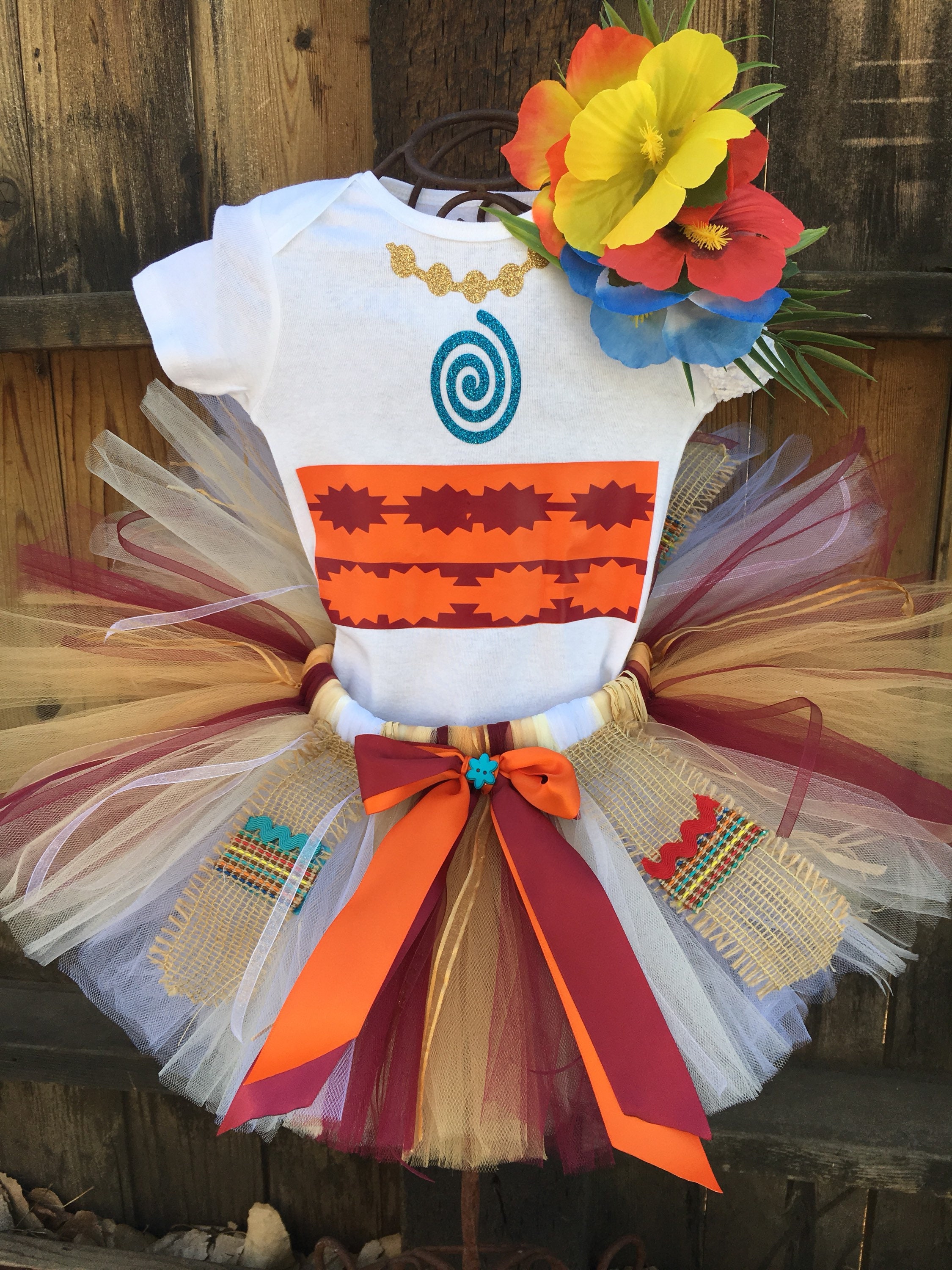 Baby moana tutu dress online