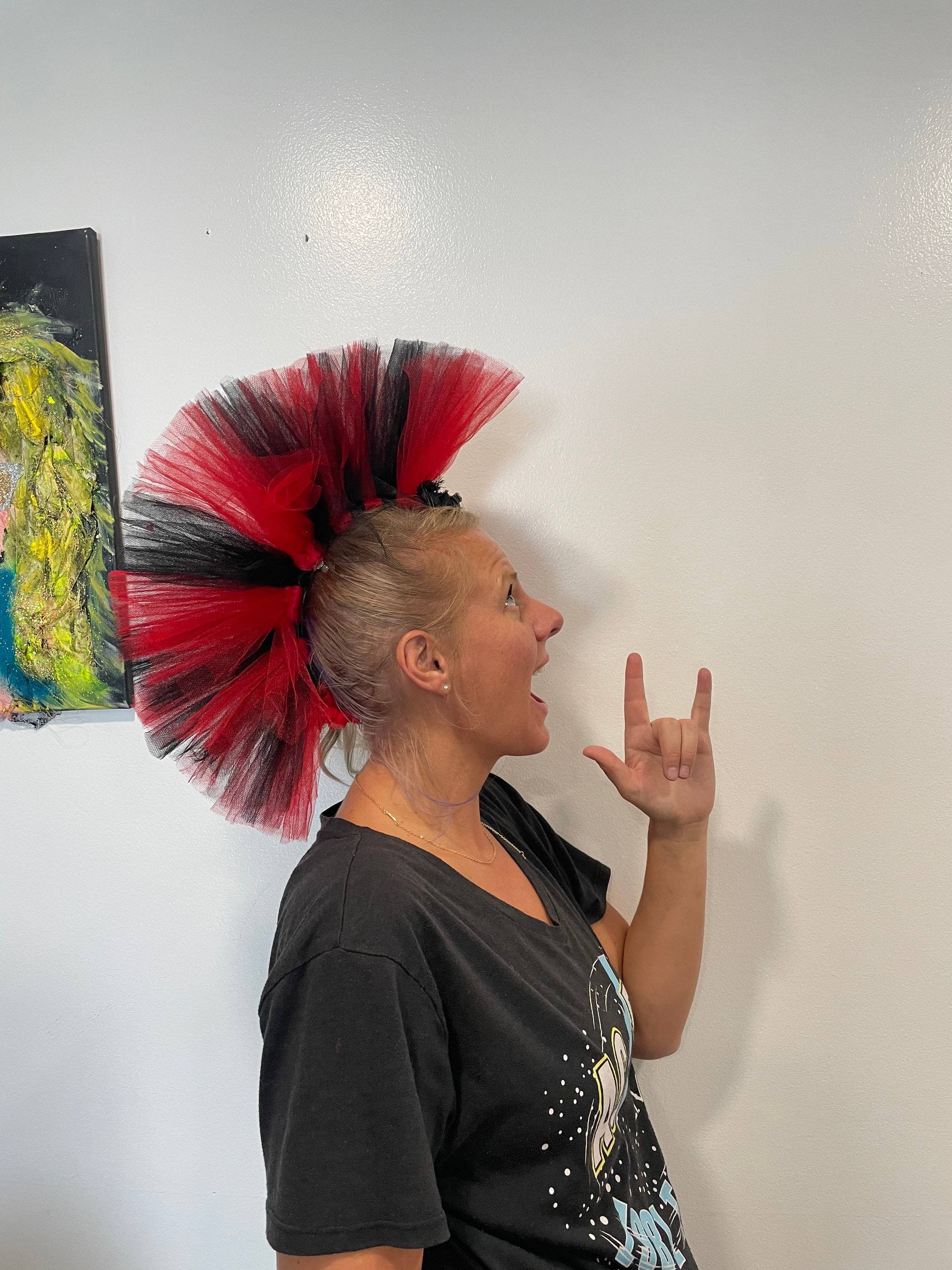 Ready to Ship Queen Barb Mohawk Princess Rock Troll Inspired Etsy