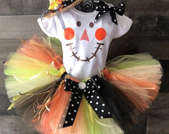 Scarecrow costume Tutu Dress Set