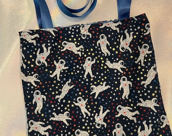 Astronaut in Space Tote bag