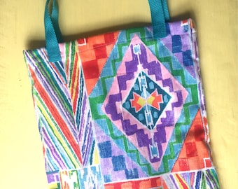 Serape Patchwork Tote Bag