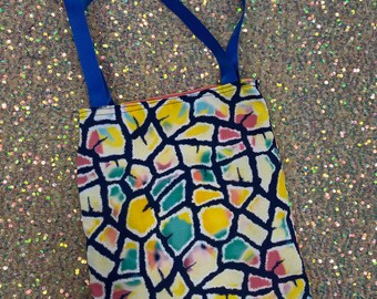 Multi Bright Animal Print Tote Bag