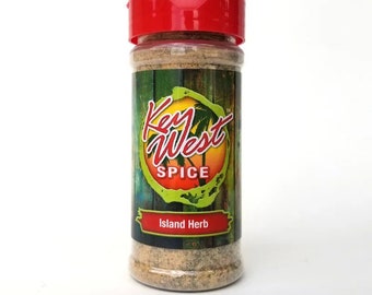 Key West Spice, Island Herb, 1/2.5 oz.,No Sugar ,Salt ,M.S.G. or Gluten!