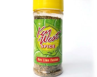 Key West Spice, Key Lime Fusion, 1/4 oz.,No Sugar ,Salt ,M.S.G. or Gluten!