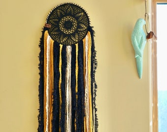 Goldielocks-Dreamcatcher- 9" Wood Hoop