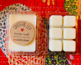 Lavender-Vanilla Scented Soy Wax Melts