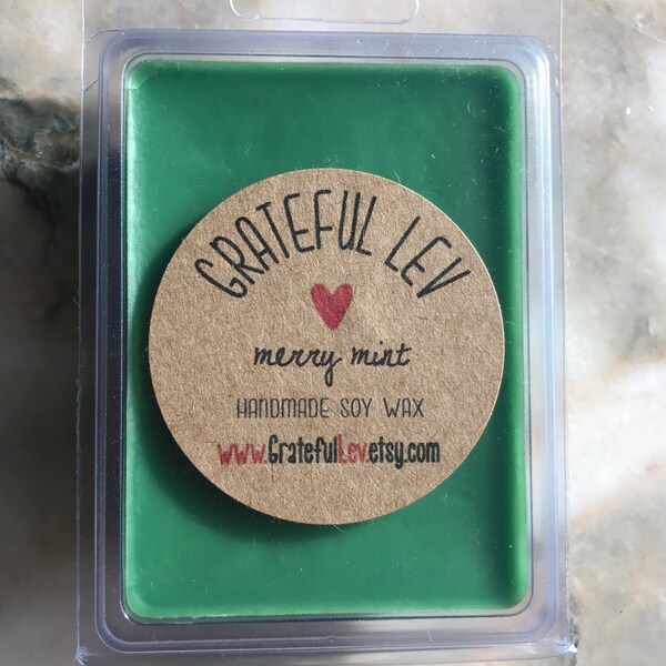 SALE! Merry Mint Scented Soy Wax Melts