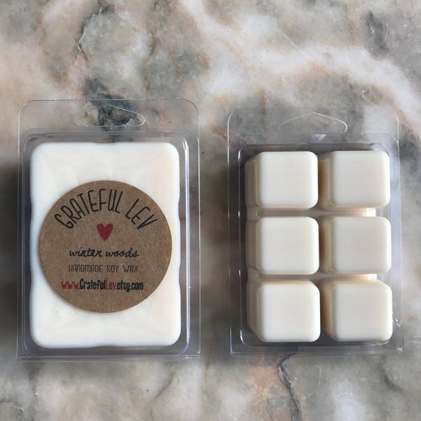 SALE! Winter Woods Scented Soy Wax Melts (UNLABELED)