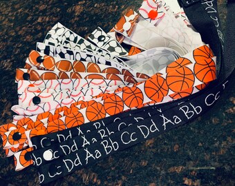 Sport and School Edition: Face Mask Holder- Strap & Snap- One Size Fits All