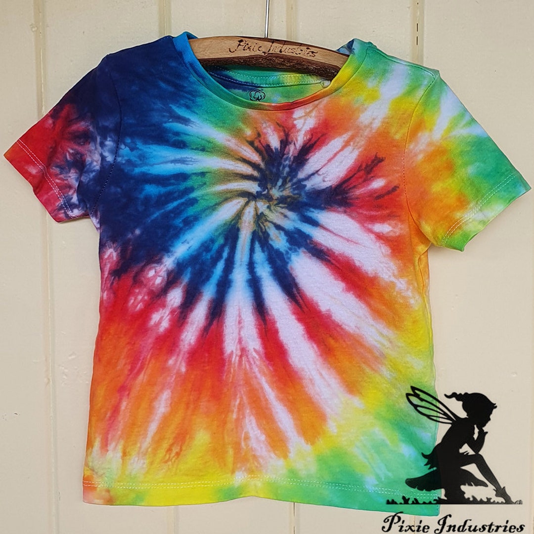 Boys Tie Dye Shirts Sizes 17 Preschool Shirts Play Shirts Paint Shirts Etsy Australia
