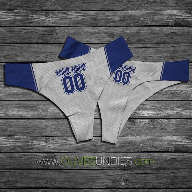 Football Jersey Underwear Create Your Own Custom Jersey Names and Numbers