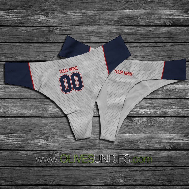 Football Jersey Underwear Create Your Own Custom Jersey Names and Numbers