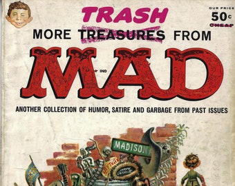 MAD Magazine, Humor, Comic Book, EC Comics, More Trash From MAD