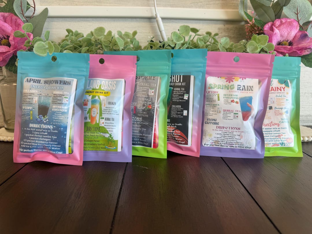 6 Loaded Tea Kits Variety Pack - Etsy