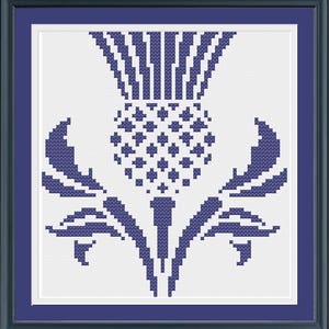 Scottish Thistle Cross Stitch Pattern image 2