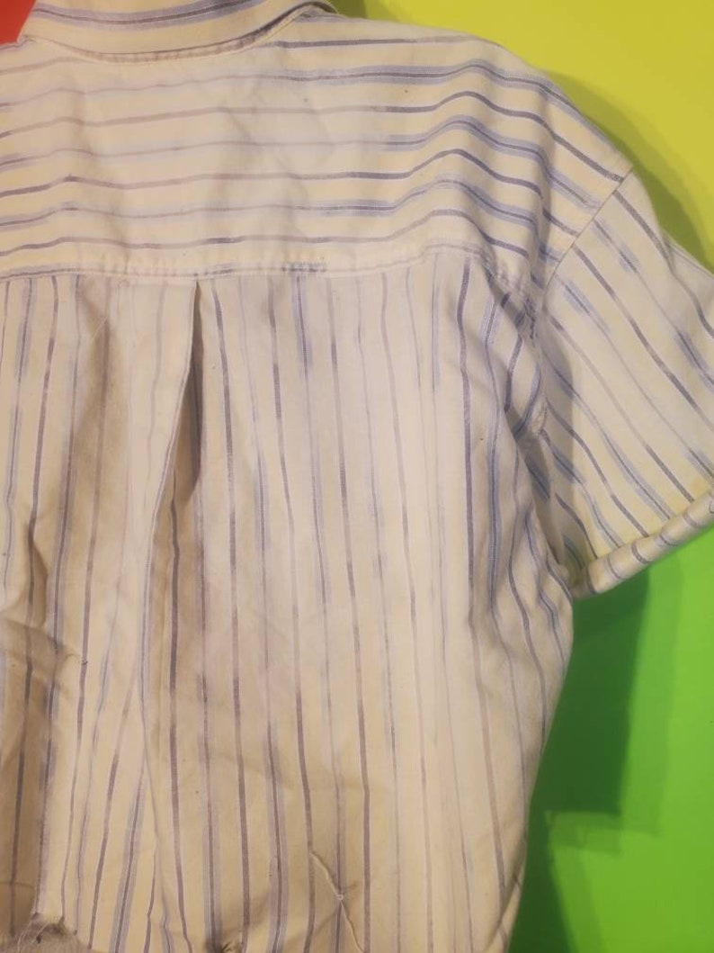 FlyDyes Vintage Acid Wash Crop Button Ups