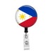 Flag of the Philippines - Retractable Badge Holder - Badge Reel - Lanyards - Stethoscope Tag 