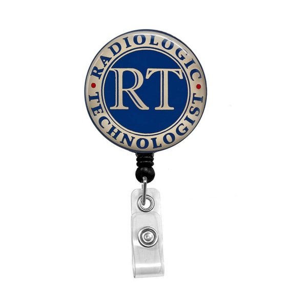 Radiologic Technologist Retractable Badge Holder Badge Etsy